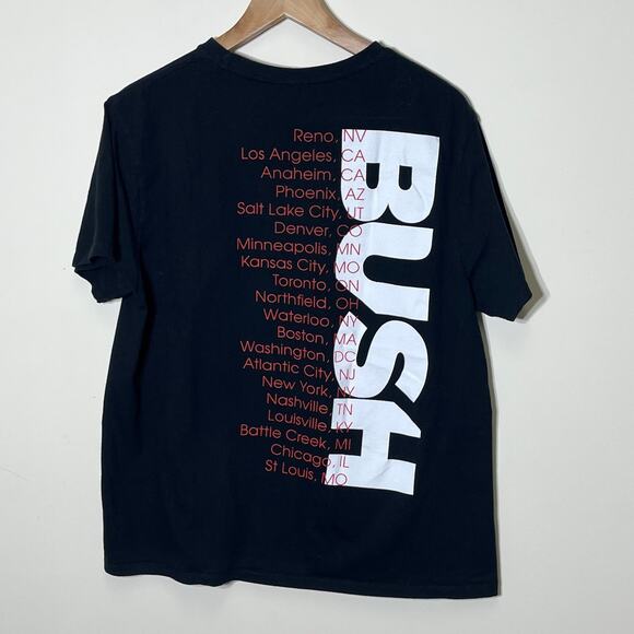 BUSH Concert Tour 2023 T Shirt The Art Of Survival NO TAG - Picture 1 of 4